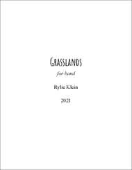 Grasslands Concert Band sheet music cover Thumbnail